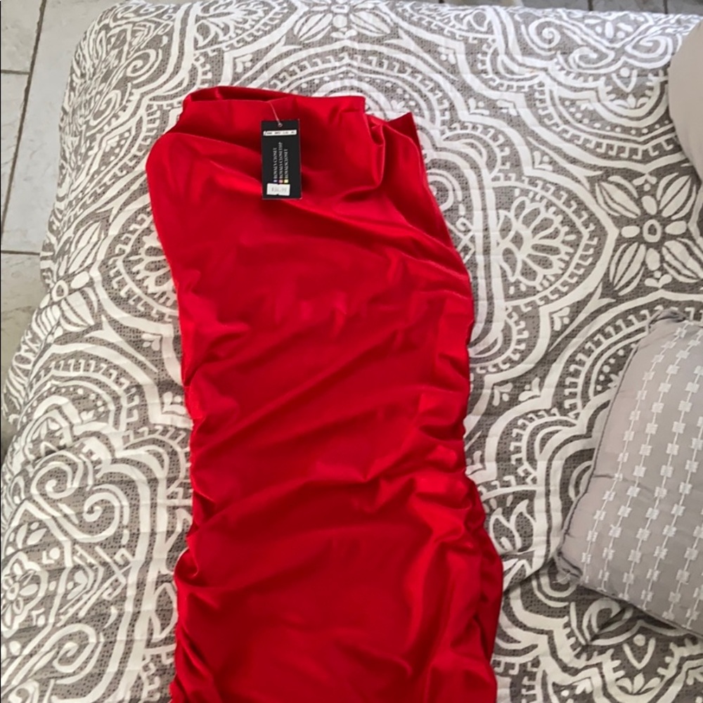Red dress